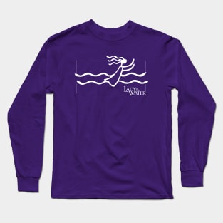 Narf in Water w/Logo - White Variant Long Sleeve T-Shirt